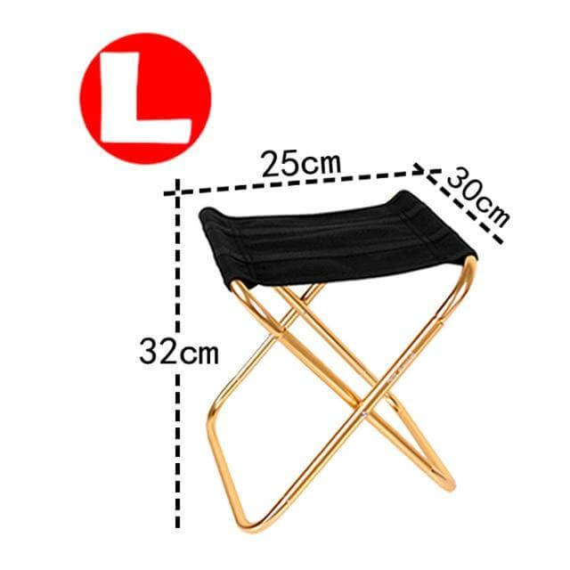 Folding Portable Small Stool Chair - Image 3