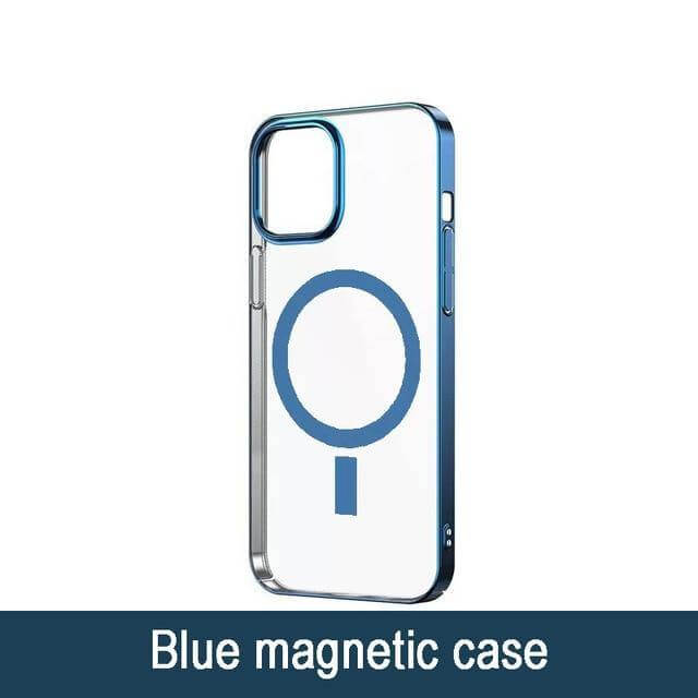 Transparent Magnetic Charger Case for iPhone 12 - Image 9