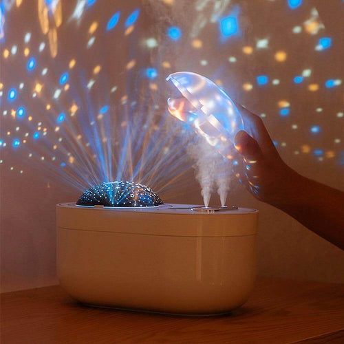 Aromatherapy Humidifier Diffuser Projection Night Lamp - Image 0