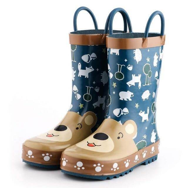 Waterproof Children's Cartoon Rubber Boots - Image 1