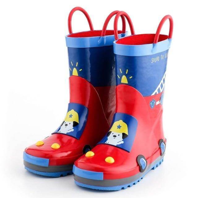 Waterproof Children's Cartoon Rubber Boots - Image 7