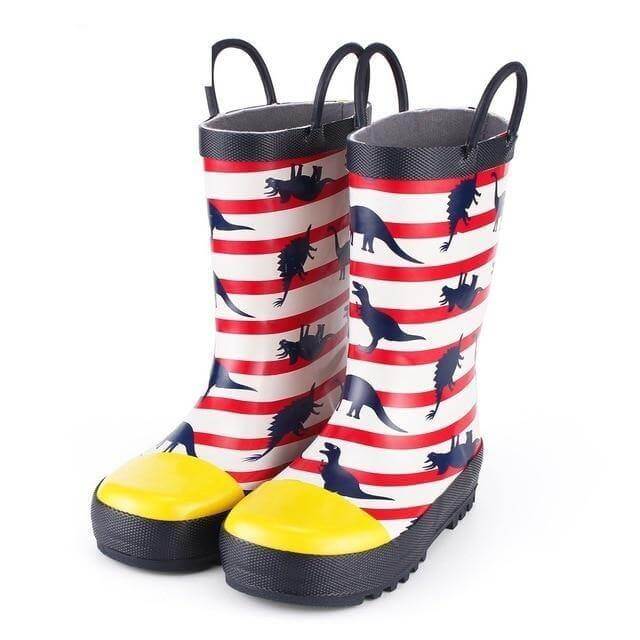 Waterproof Children's Cartoon Rubber Boots - Image 4