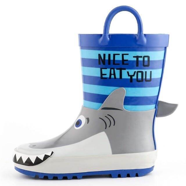 Waterproof Children's Cartoon Rubber Boots - Image 5