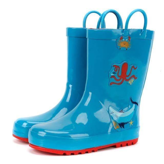 Waterproof Children's Cartoon Rubber Boots - Image 2