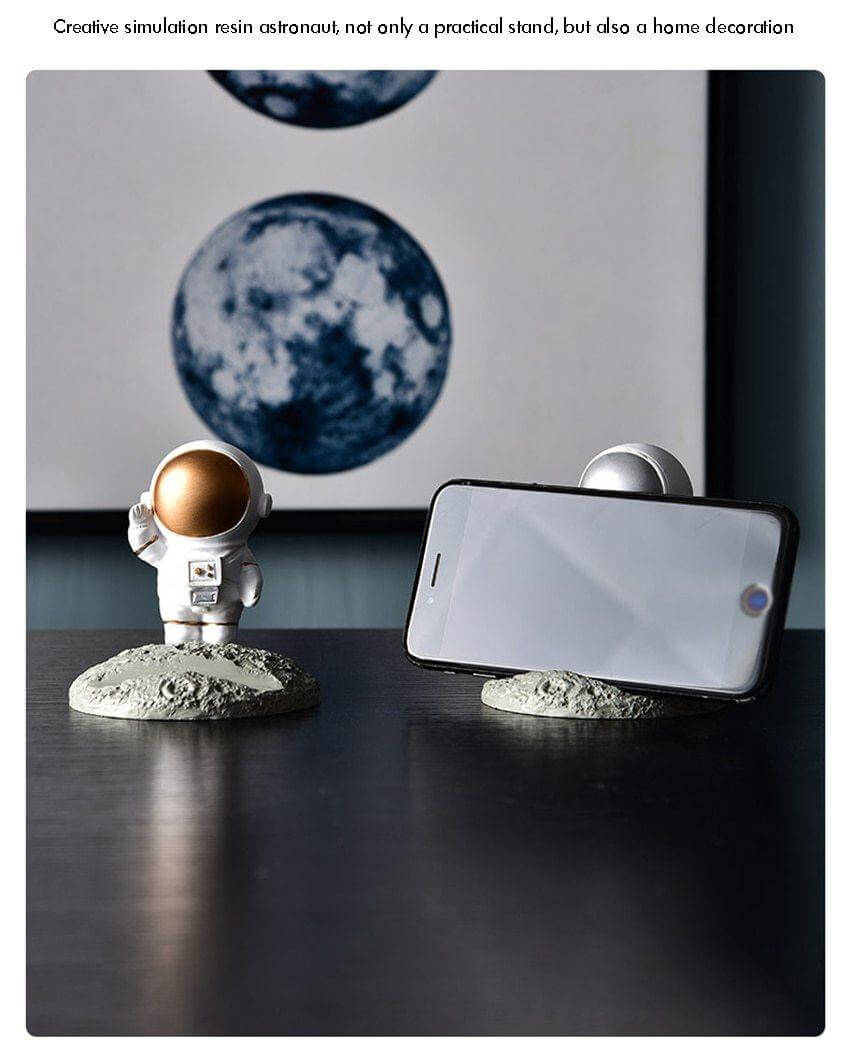 Simple Astronaut Mobile Phone Stand Holder - Image 4