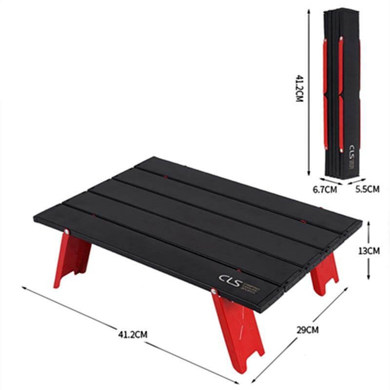 Mini Black Foldable Outdoor Table - Image 9