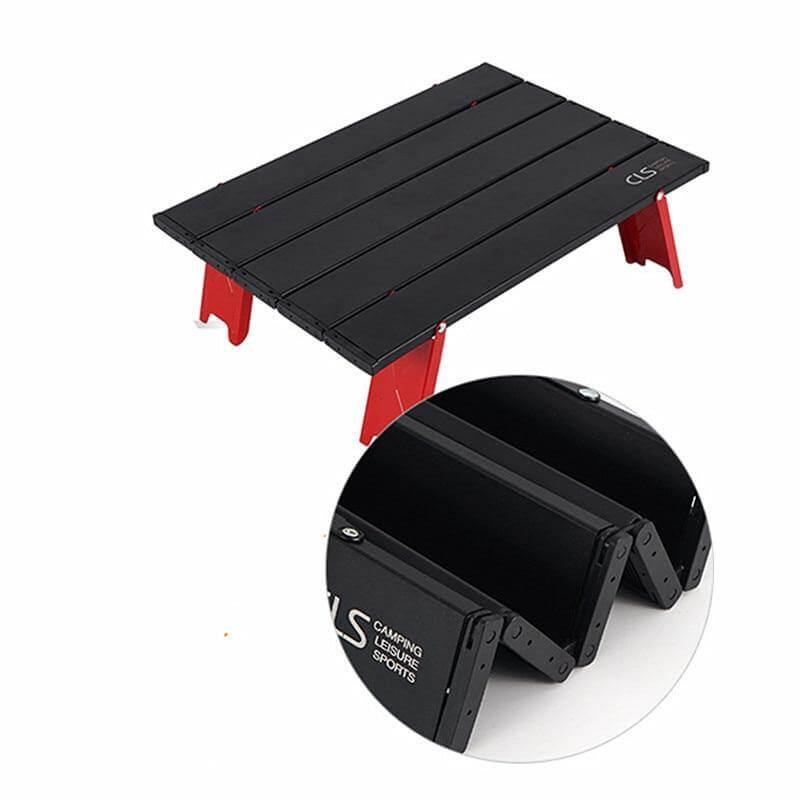 Mini Black Foldable Outdoor Table - Image 4