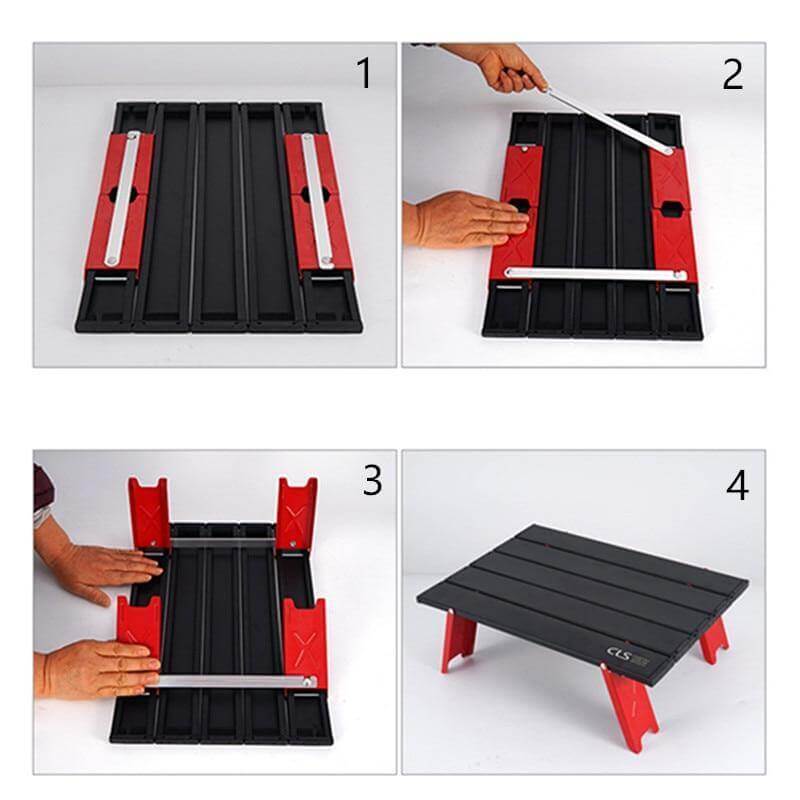 Mini Black Foldable Outdoor Table - Image 10