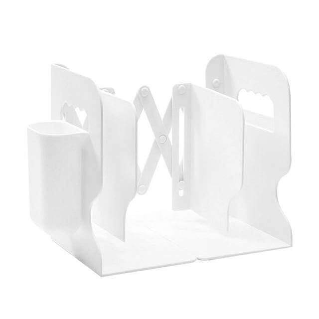 Adjustable Retractable Book Holder with Pen Holder - Image 6