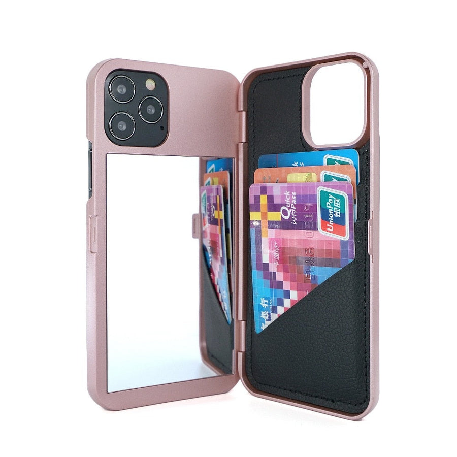 Make-up Mirror Wallet iPhone Case - Image 12