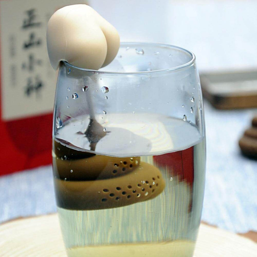 Funny Poop Shape Herbal Tea Infuser - Image 4