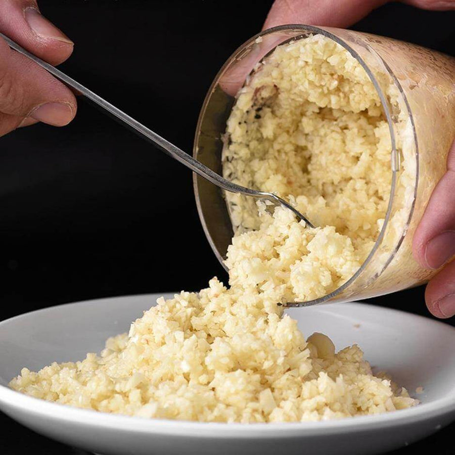 Stainless Steel Quick Garlic Vegetable Chopper - Image 4