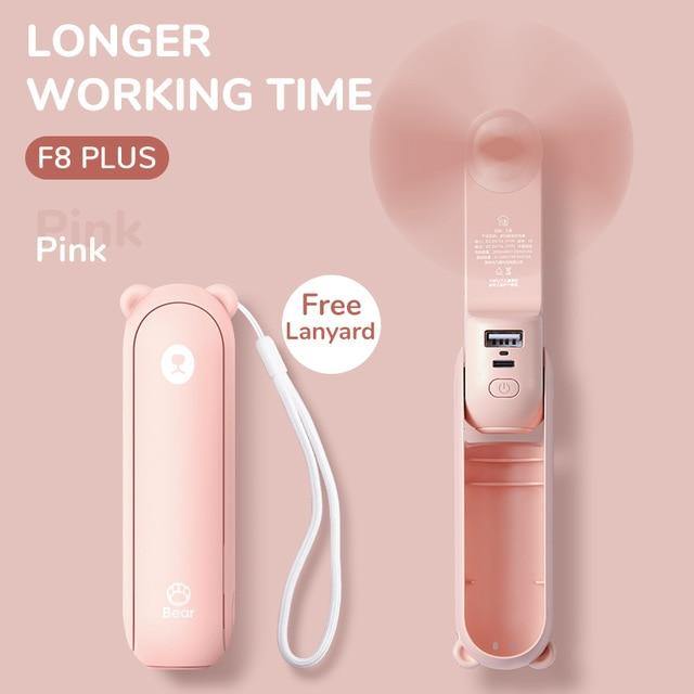 Rechargeable Portable Handheld Foldable Mini Fan - Image 15