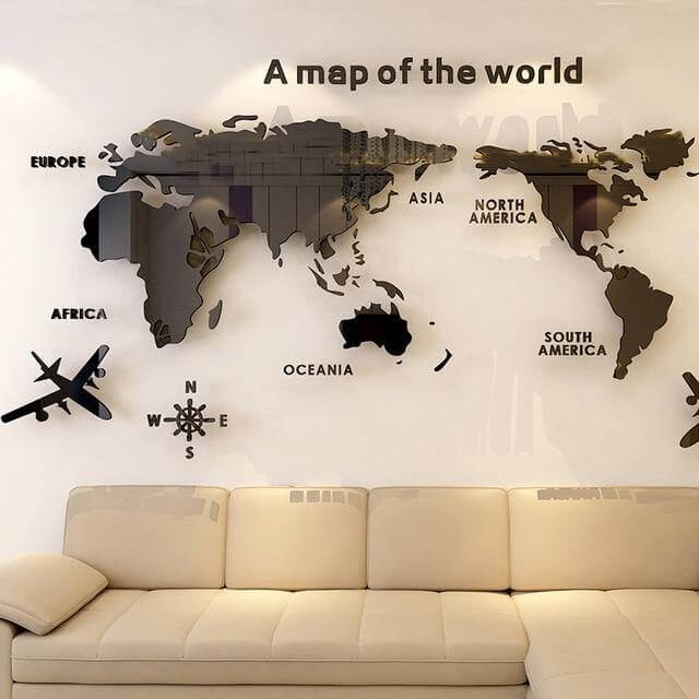 A Map Of the World Wall Art Decoration - Image 6