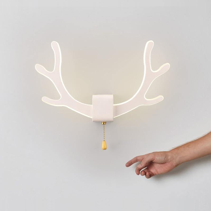 Creative Deer Antler Wall Lamp with Motion Sensor - Image 6