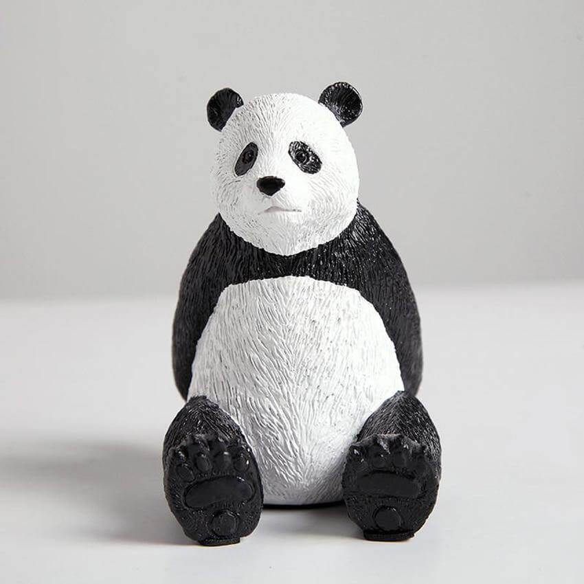 Sitting Panda Resin Phone Holder - Image 4