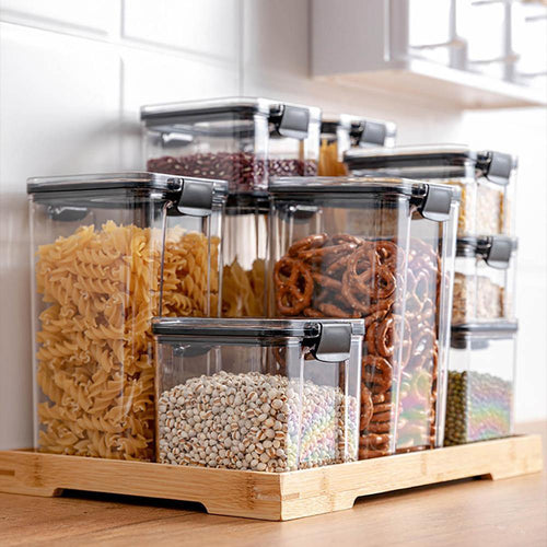 Transparent Grain Food Storage Container - Image 0