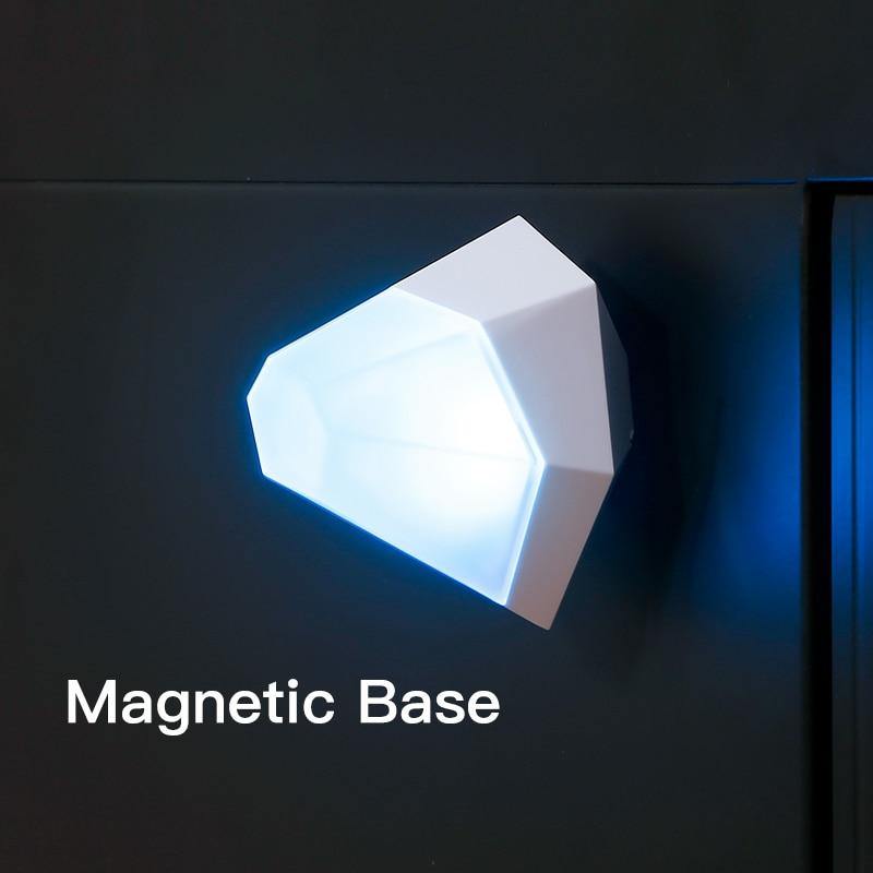 2in1 Diamond LED Night Light Wireless Charger - Image 4