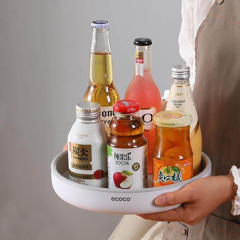 360° Rotating Tray Seasoning Bottle Organizer - Image 1