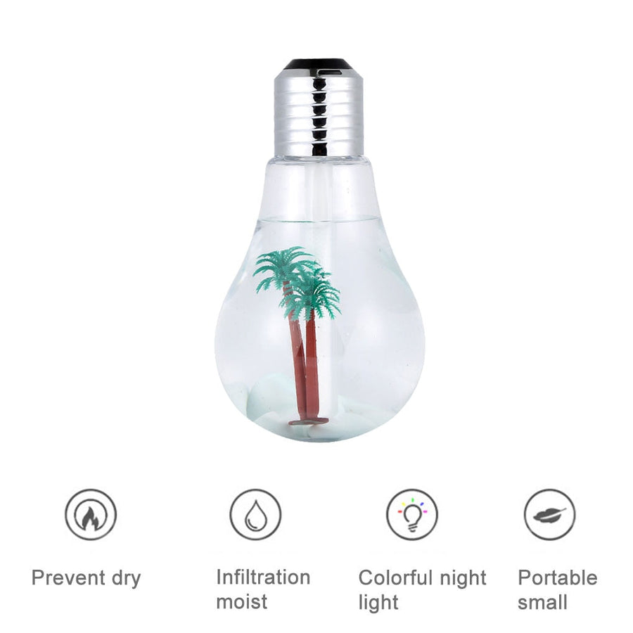 Colorful Light Bulb Air Humidifier - Image 5