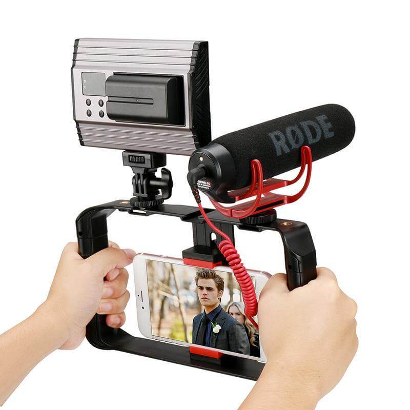 Vlogger Smartphone Tripod Mount Stand Stabilizer - Image 1