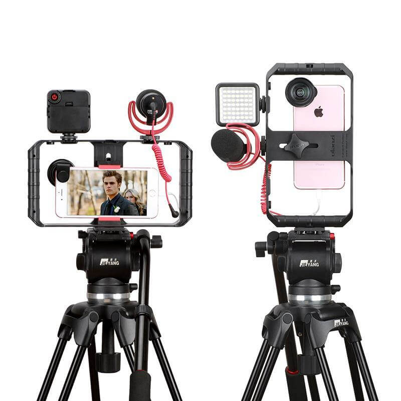 Vlogger Smartphone Tripod Mount Stand Stabilizer - Image 8