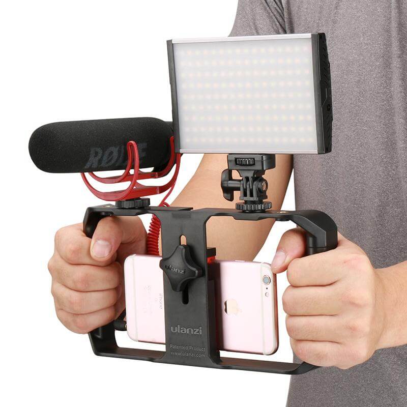 Vlogger Smartphone Tripod Mount Stand Stabilizer - Image 2