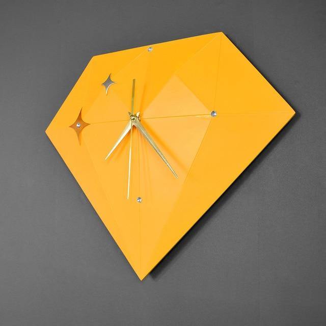 Geometric Nordic Star Minimalist Wall Clock - Image 2