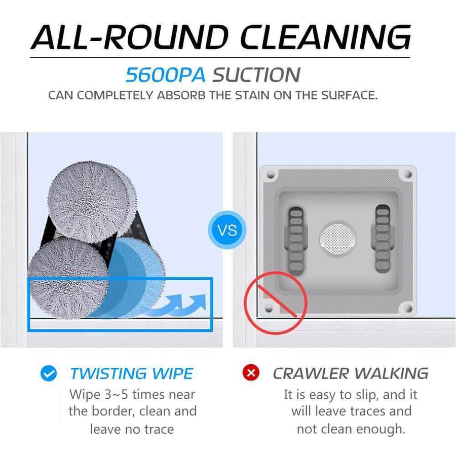 Remote Control Window Cleaning Magnetic Brush Robot - Image 9
