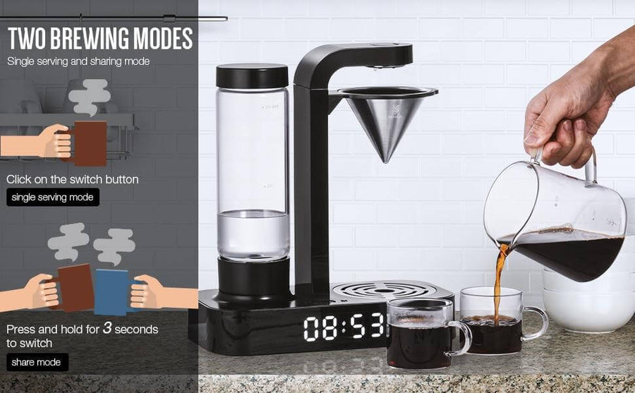 Anti-Drip Automatic Coffee Machine - Image 1