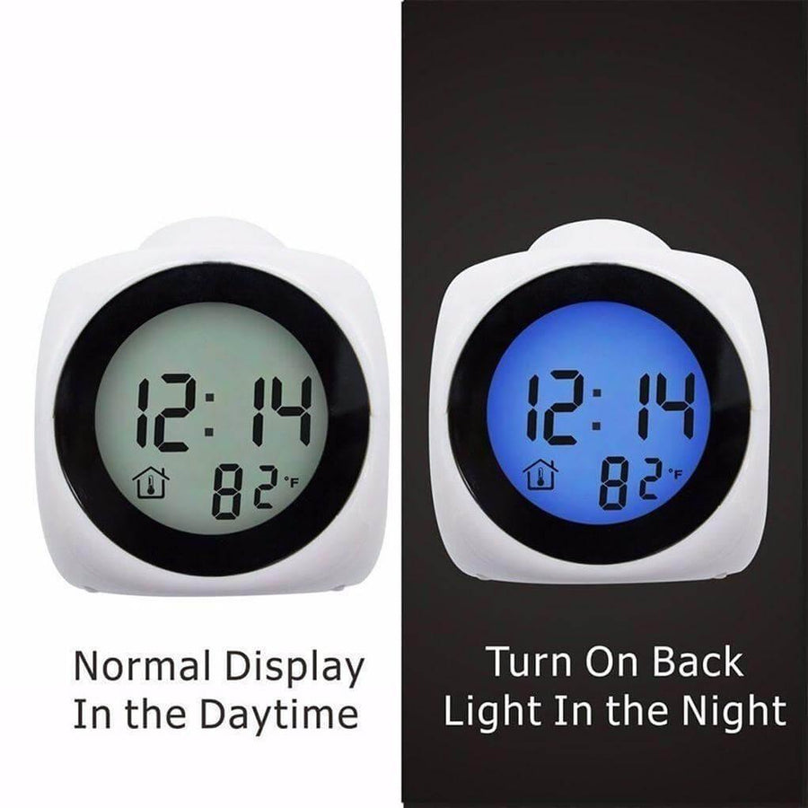 LCD Projection Display Digital Alarm Clock - Image 1