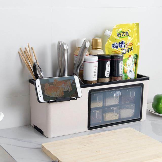 Multifunctional Matils Seasoning Storage Box - Image 6
