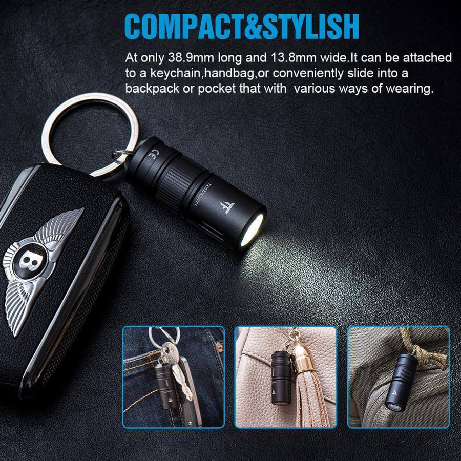 Tiny Super Bright Rechargeable Flashlight - Image 1
