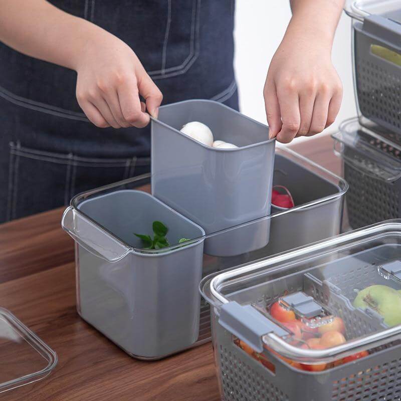 Space Saver Fridge Storage Container Organizers - Image 2