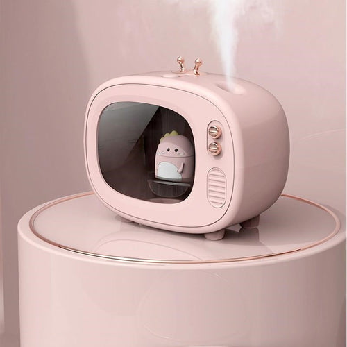 Portable Mini TV USB Humidifier Lamp - Image 0