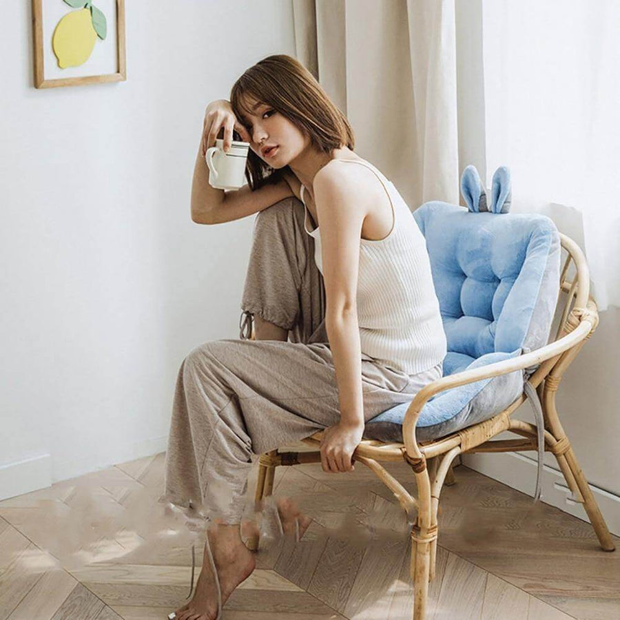 Fluffy Cute Chair Back Cushion - Image 8