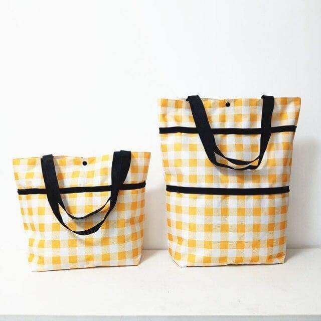 Folding Shopping Bag On Wheels - Image 20