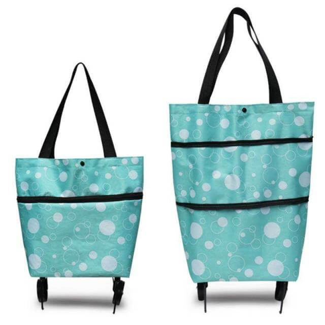 Folding Shopping Bag On Wheels - Image 12