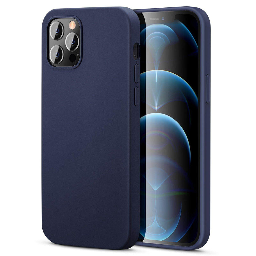 Silicone Slim Rubber Business iPhone 12 Case - Image 9