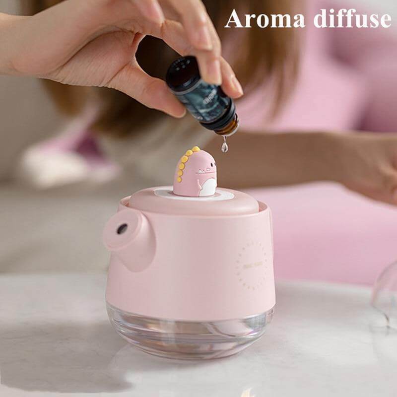Teapot USB Colorful Air Humidifier Night Light - Image 18