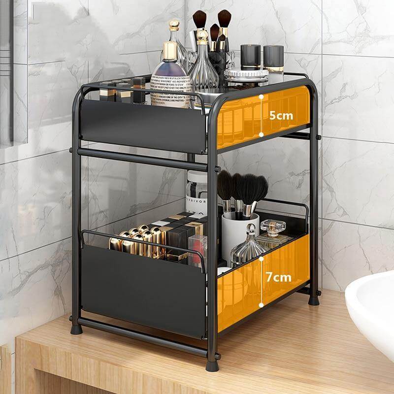 2-Tier Organizer with Sliding Kitchen Storage Drawers - Image 10