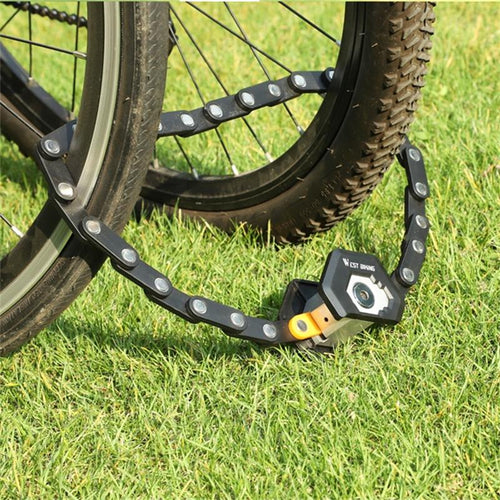 Anti-Theft Foldable Bike Chain Lock - Image 0