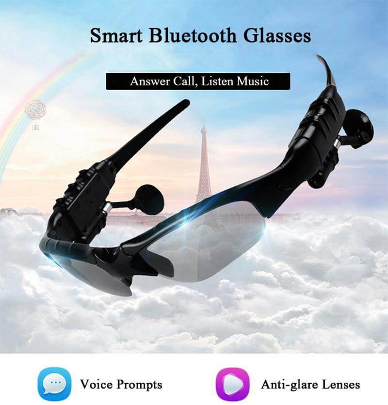 Smart Bluetooth Headset Driving Sunglasses - Image 1