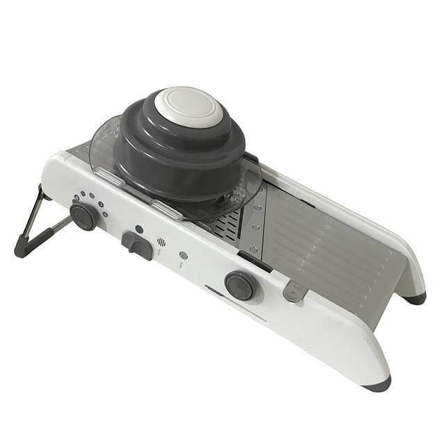 Adjustable Stainless Steel Manual Vegetable Slicer Cutter - Image 5