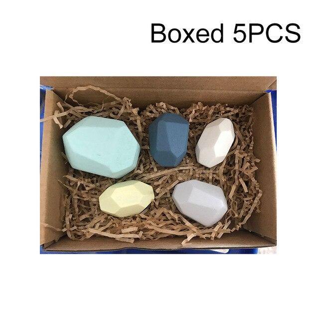 Colorful Wooden Stone Kids Intelligent Stacking Game - Image 18