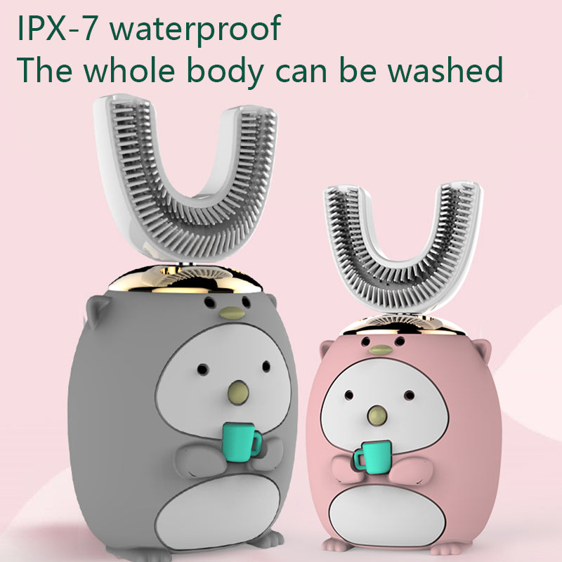Smart Ultrasonic Silicone Toothbrush for Kids - Image 2