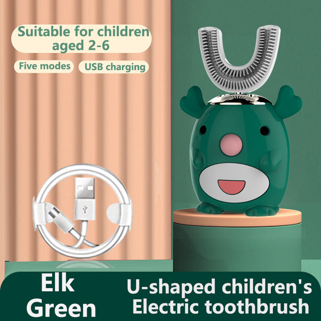 Smart Ultrasonic Silicone Toothbrush for Kids - Image 13