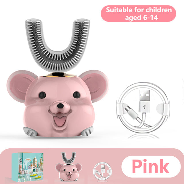 Smart Ultrasonic Silicone Toothbrush for Kids - Image 7
