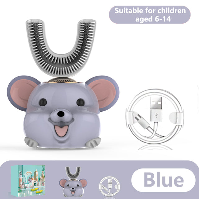 Smart Ultrasonic Silicone Toothbrush for Kids - Image 19