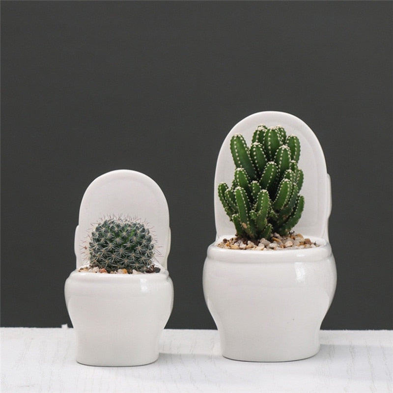 Creative Ceramic Flower Pot - Image 2